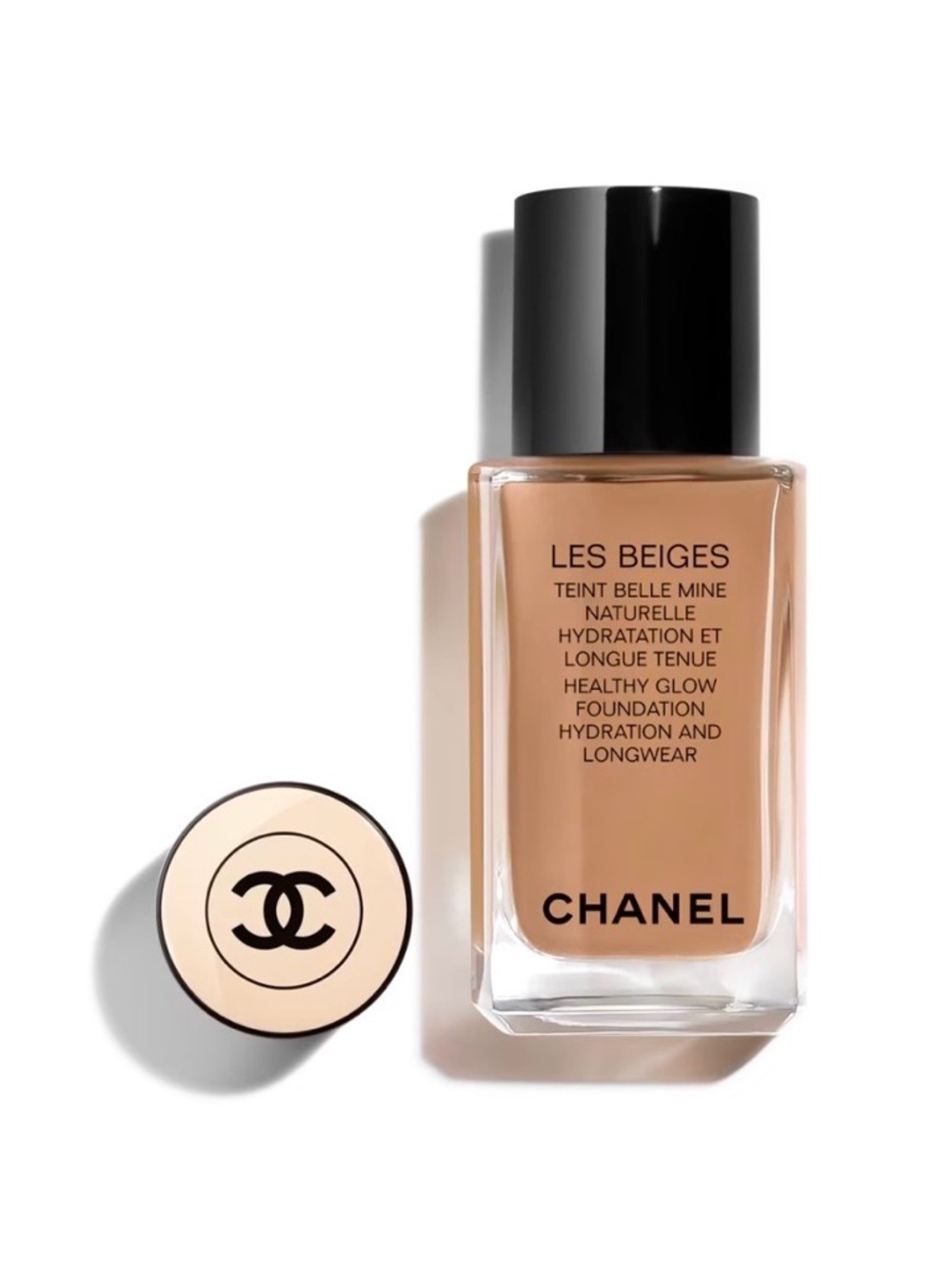 NEW CHANEL Les Beiges Healthy Glow Foundation B70 - Beige Cream